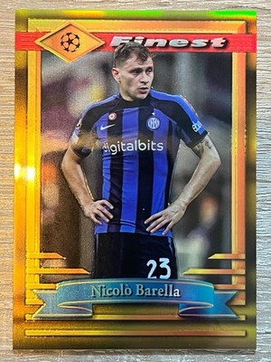 Topps Finest Flashbacks UCC 22/23 Nicolo Barella /50