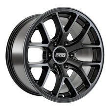 Bbs Ts-p 18x9in - 6x139.7 Gm Ram Toyota - 106.1 Cb - Et12 - Satin Black Wheel