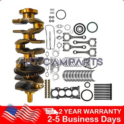 2.4L 2AZFE Overhaul Engine Rebuild Kit For Toyota Camry RAV4 Solara Matrix Scion