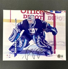 Jean-Sebastien J.S. Giguere signed Anaheim Ducks 8x10 Photo auto BAS Beckett