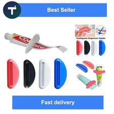 Toothpaste Tube Squeezer Dispenser Clip Bathroom Cream Tube Extruder Tool