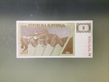 Slovenia 2 Tolarjev 1990 UNC