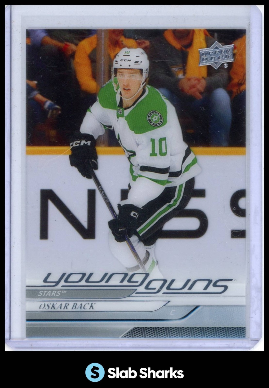 2024 UPPER DECK #465 OSKAR BACK CLEAR CUT YOUNG GUNS RC ROOKIE
