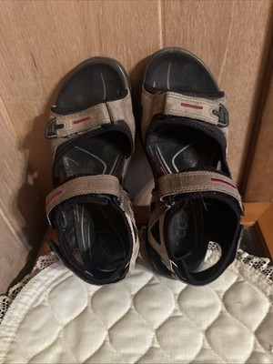 ECCO OFF-ROAD YUCATÁN WOMENS SANDAL SHOE  6-6.5 Dusk/concrete