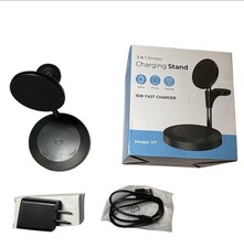 3-in-1 Wireless Charging Stand 15W Phone Watch Earbuds Dock