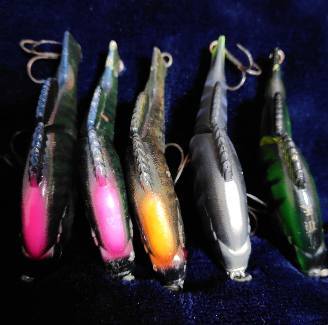 5 Lot Jackall Giron  fishing lures JDM gill swimbait discontinued HTF rare Japan - Image 11