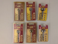 Ivy Classic Swift-Bore Forstner Bit Lot – 6 Pc Set – 1/4" to 1-3/8" Wood Boring