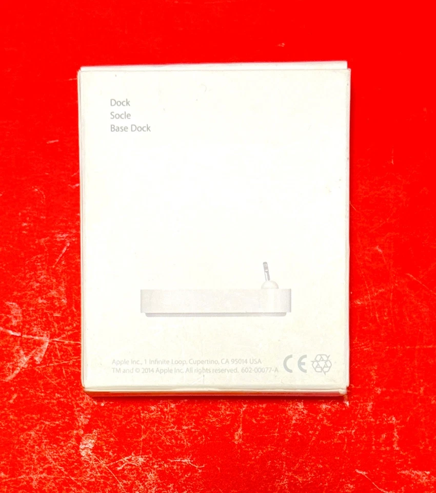 New Open Box Apple A1605 MNN62AM/A Lightning Dock for iPhone - White - Image 2 of 4