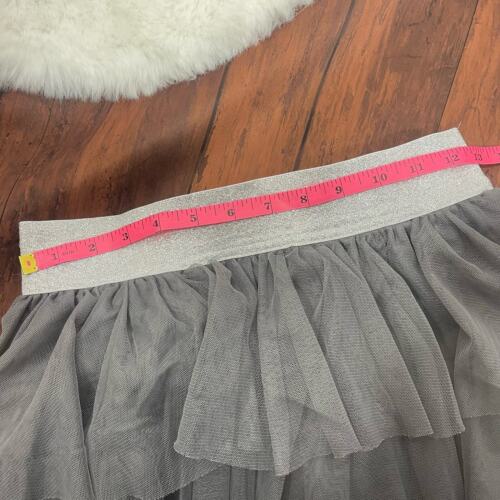 Circo Gray Tulle Pleated Skirt Size XL 14 - 16 - Picture 3 of 5