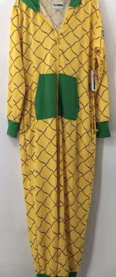 NWT~Tipsy Elves Men's Medium Pineapple One Piece Unisex Costume Halloween - Image 4 of 4
