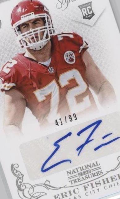 2013 Panini National Treasures Eric Fisher #278 - 1 of 2