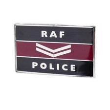 RAF Police (RAFP) Corporal pin badge -Royal Air Force Police Corporal Chevrons