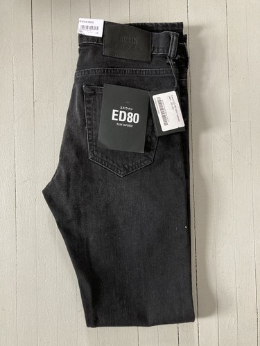 Edwin ED-80 Slim Tapered Faded Black 