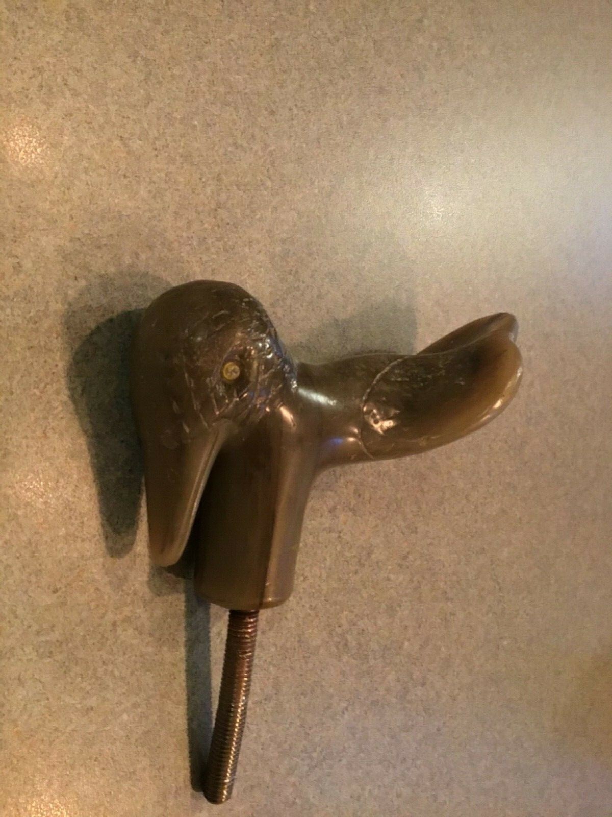 Bakelite Walking Cane Handle Bird - image 4