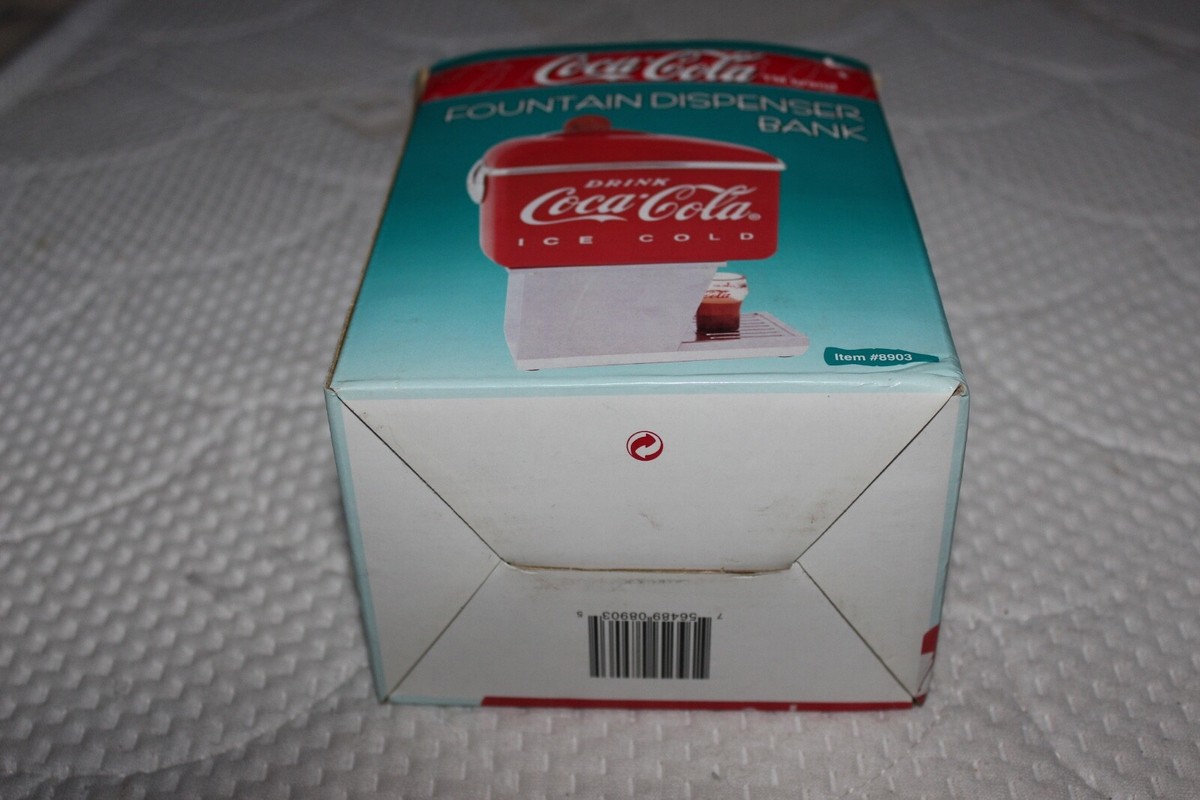 Coca Cola Fountain Dispenser Money Bank - 1997 - Vintage Rare