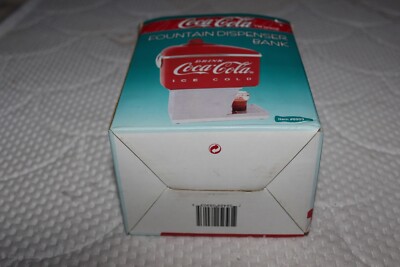 Coca Cola Fountain Dispenser Money Bank - 1997 - Vintage Rare