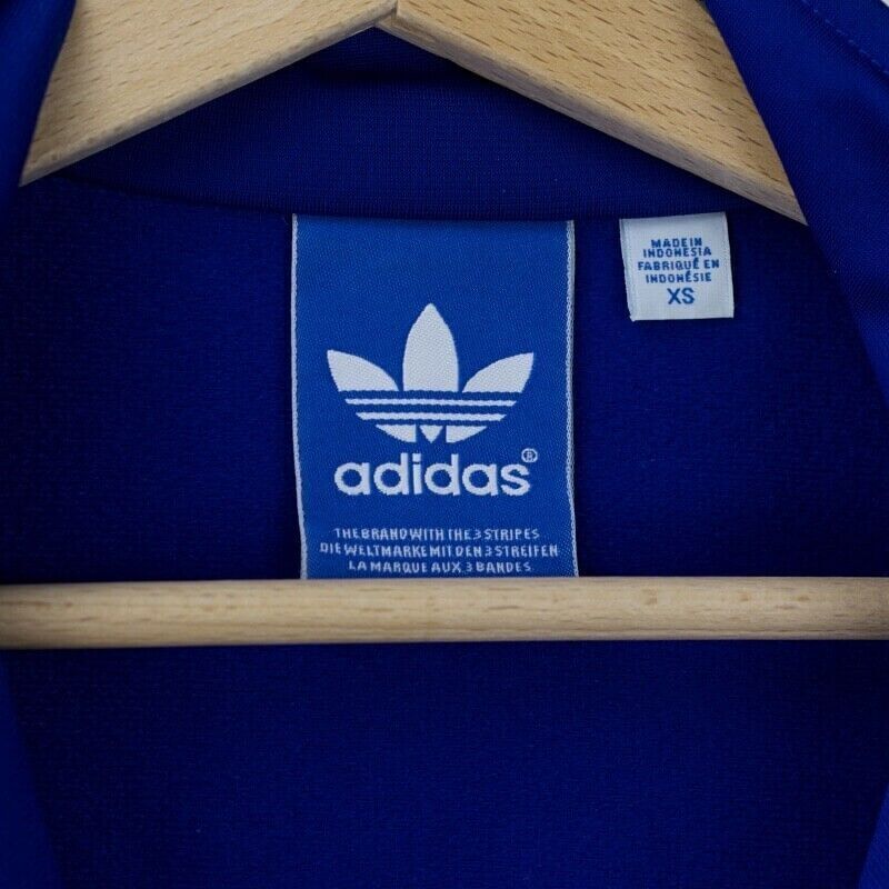 Adidas Originals France Football World Cup Track Top Jacket Blue Mens S - XS