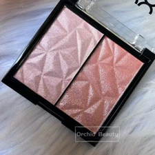 New NYX Born To Glow Icy Highlighter Duo~BTGIH03~Full size 0.2 g/5.7 oz