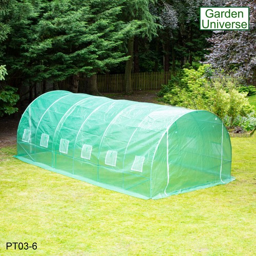 Polytunnel Gardening Greenhouse 8 Sizes By Garden Universe poly tunnel 3m - 10m - Picture 79 of 108