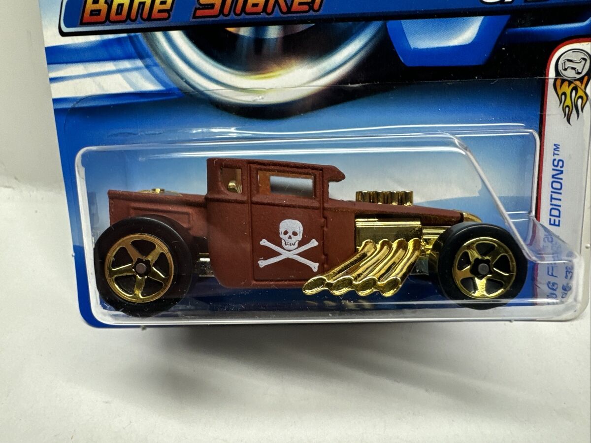 ミニカー hotwheels 2006 Bone Shaker Express Hot Wheels 2006 BONE SHAKER First Editions #6/38 Short Card