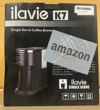 ilavie Single Serve Coffee Brewer, 1.2L Water Tank, 1000W, Model: CM9429D-UL