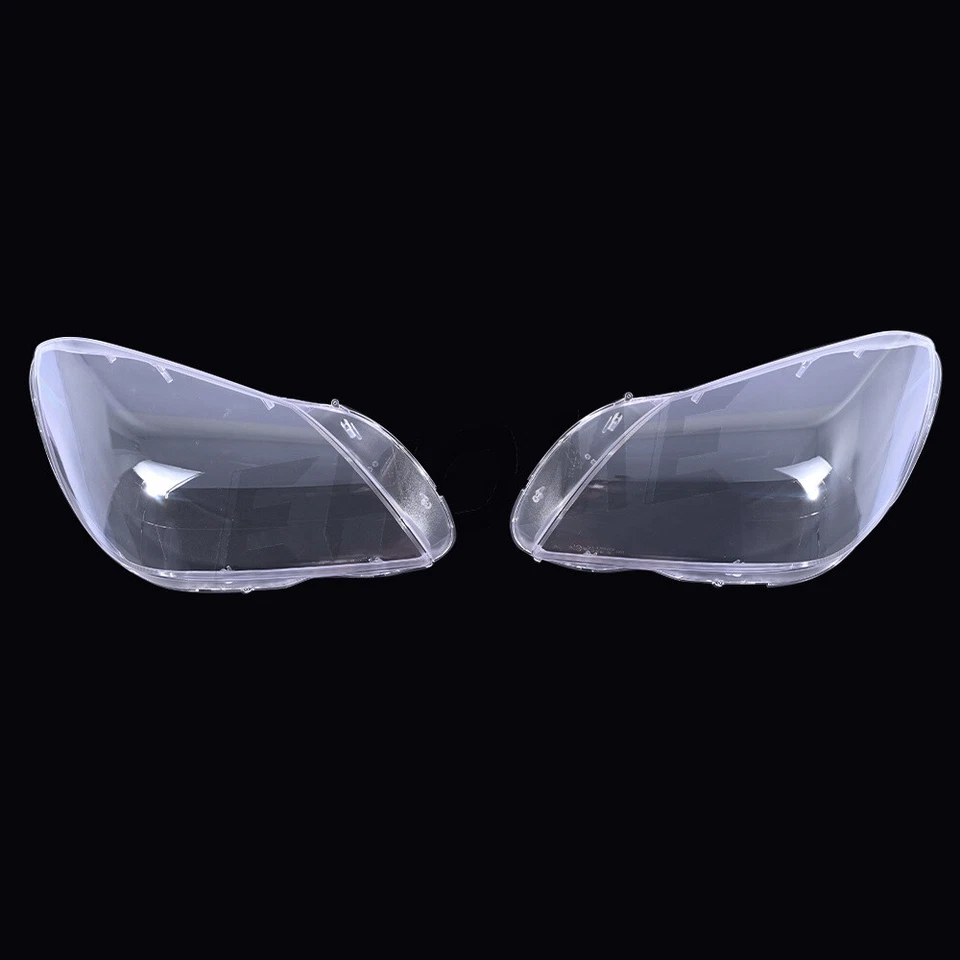 Cubierta de lente de faro LR para Mercedes 2012-2016 R172 SLK 200 250 350 con pegamento Foto 2 de 4