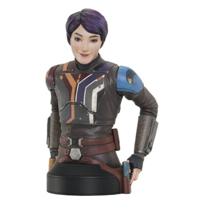 Gentle Giant Star Wars Ahsoka Büste 1/6 Sabine Wren Neu & Versiegelt Auf Lager