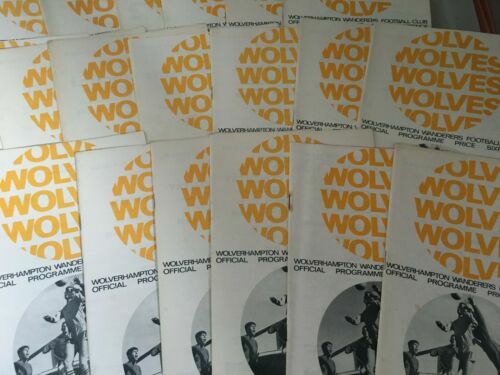 Programme De Football Vintage Portsmouth Vs Wolves, Saison 1946/1947, Bon état