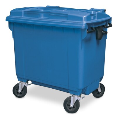 Müllcontainer/MGB 660 Liter, EN 840-6, BxTxH 1360 x 765 x 1235 mm