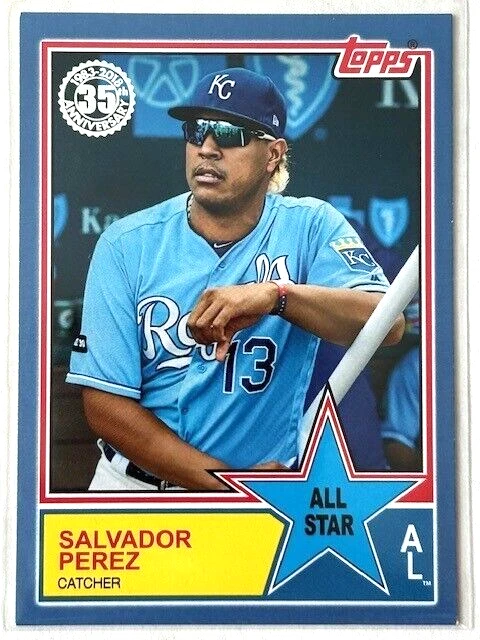 Salvador Perez trading card