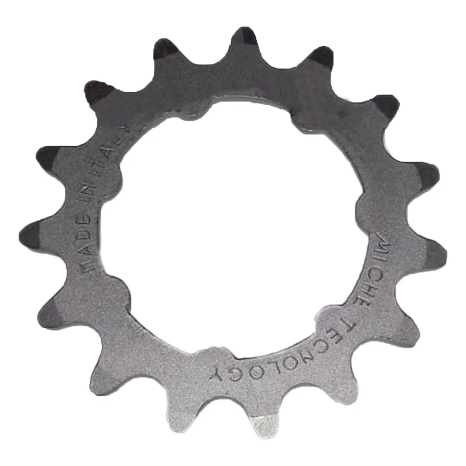 Miche 2Pcs Track Fixed Bike Sprocket Silver+Carrier 1/8 17T - Image 2 of 4