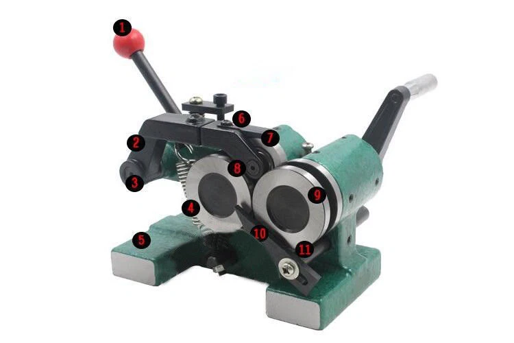 0.008mm Manual Punch Pin Grinder Grinding Machine Needle Grinding Tool Φ1.5-25mm - Image 4 of 4