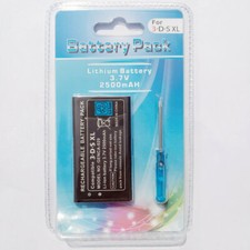 New Rechargeable Battery Pack Compatible With Nintendo 3DS XL / 3DS XL 2500mAH