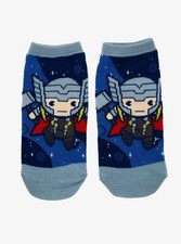 Marvel Comics CHIBI KAWAII AVENGER Thor SOCKS NWT