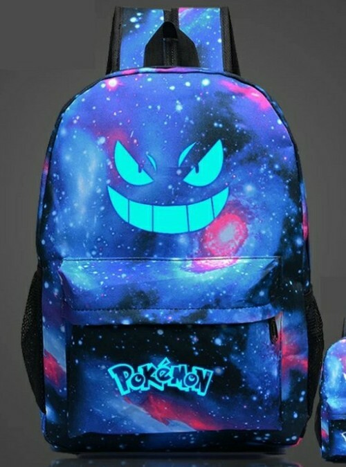 Sac à dos Pokémon Ectoplasma ergonomique contre le mal de dos