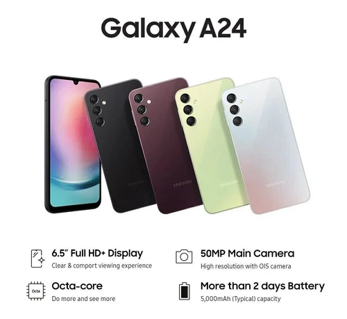 Brand New Samsung Galaxy A24 4G 128GB 4GB GB Ram Dual Sim Unlocked Smartphone - Picture 3 of 13