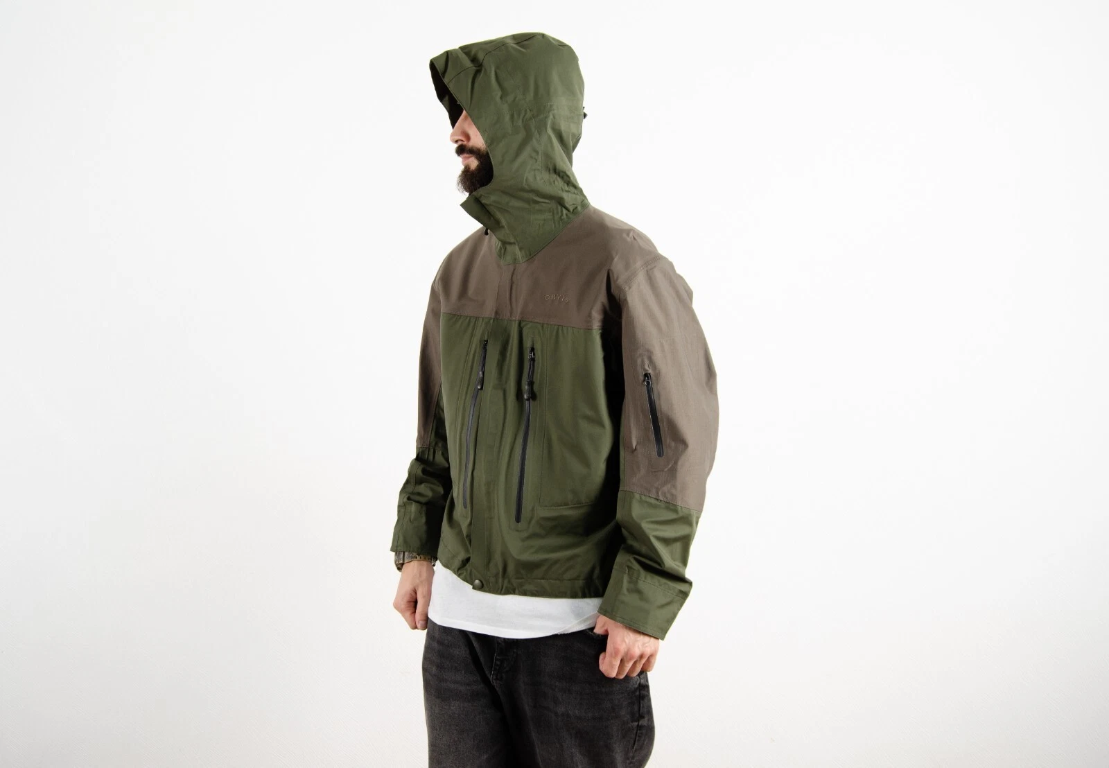 Orvis Men’s Pro Wading Hooded Fly Fishing Jacket Olive Brindle M
Opens in a new window or tab