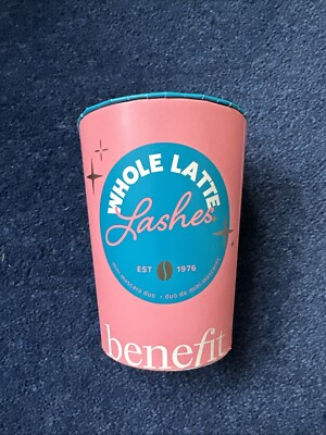 Benefit Whole Latte Lashes Mini Mascara Duo - Neu ungeöffnete Verpackung