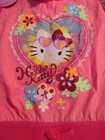 Sanrio Hello Kitty Romper w/ Back Ruffle Size S 6/6X Girl's By Evy Of California — photo 3