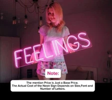 Personalized custom neon sign led custom led sign for Business logo acrylic made