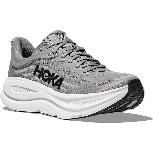 HOKA ONEONE BONDI 9 スニーカー サイズ23.5cm グレー HOKA Bondi 9 Galactic Grey Stellar Grey 1162011-GCTC Men's Size
