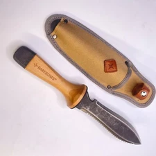 Barebones Hori Hori Ultimate Survival Knife, Saw, Botttle Opener Canvas Sheath