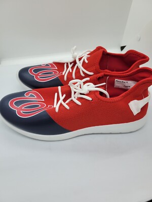 Washington Nationals ''Curly W''  Sneaker Shoes Mens 11 New 