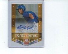 2012 ELITE EXTRA EDITION EXTREMELY LIMITED NICK WILLIAMS RC AUTOGRAPH 01/10