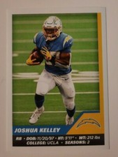 2021 Panini Sticker & Card Collection JOSHUA KELLEY sticker #285
