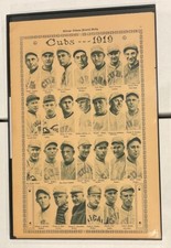 1919 Chicago Tribune Pictorial Weekly Chicago Cubs w/Grover Alexander