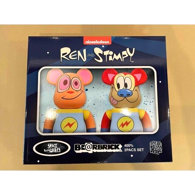 MEDICOM TOY BE@RBRICK REN & STIMPY MEDICOM TOY BE@RBRICK REN & STIMPY