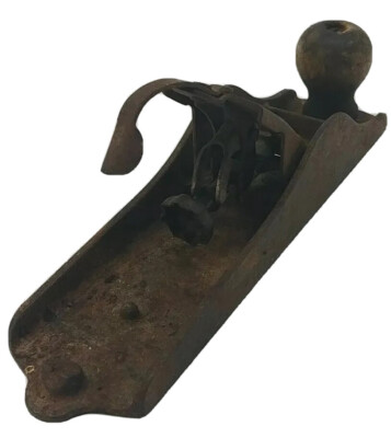 Vintage Wood Plane Smooth Sole 10   Carpentry Tool for Decoration or Restoration