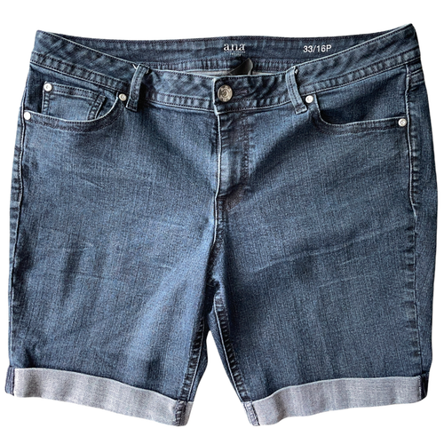 Blue Jean Shorts Cuffed | eBay
