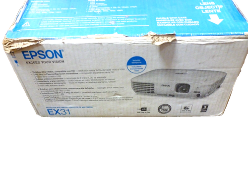 Epson EX31 H309A 3LCD 800x600 Multimedia Projector - Tested - 99 - 第 8/8 張圖片